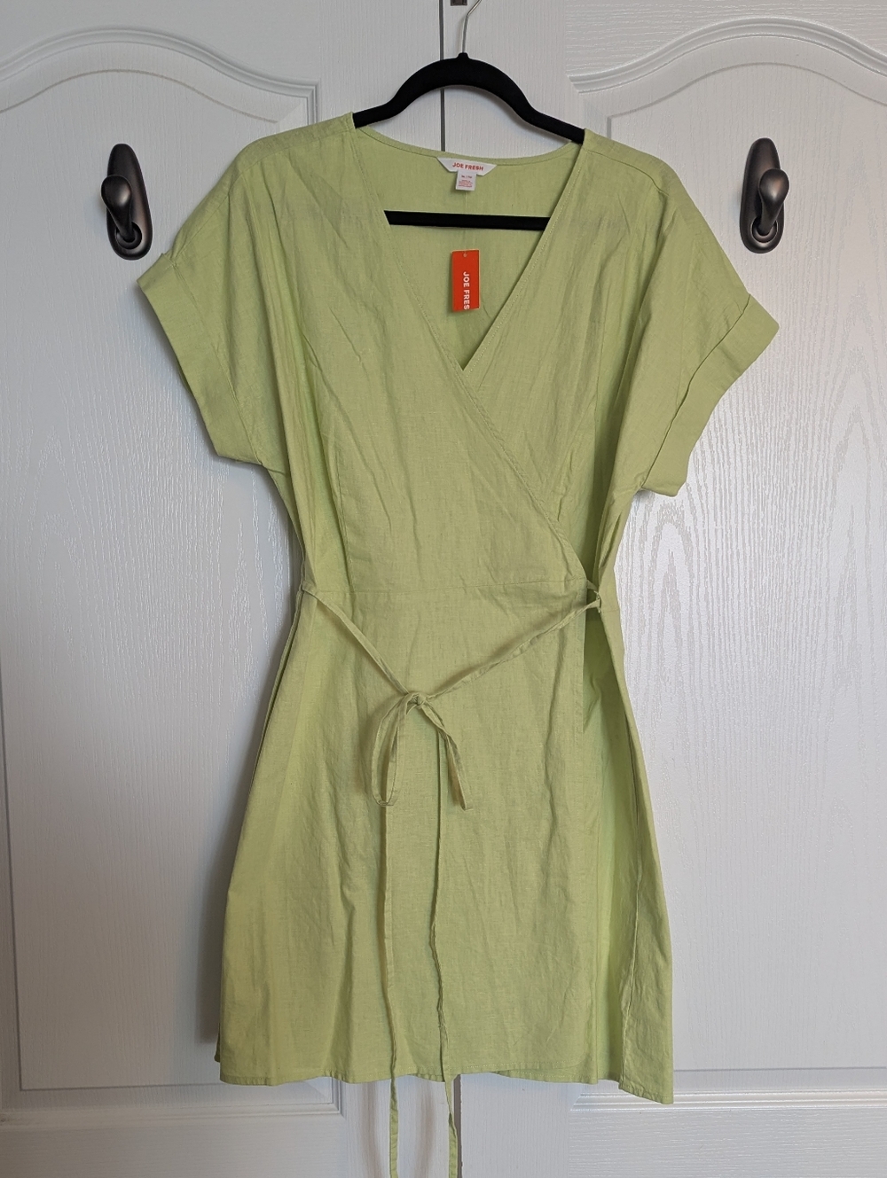 Green Wrap Dress